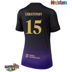 Barcelona Andreas Christensen #15 Vieraspaita Naisten 2026-27 Lyhythihainen